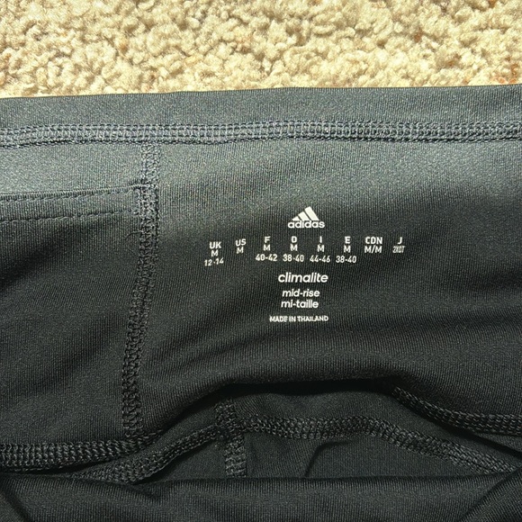 Adidas Women’s Climalite Midrise Leggings - Picture 2 of 4